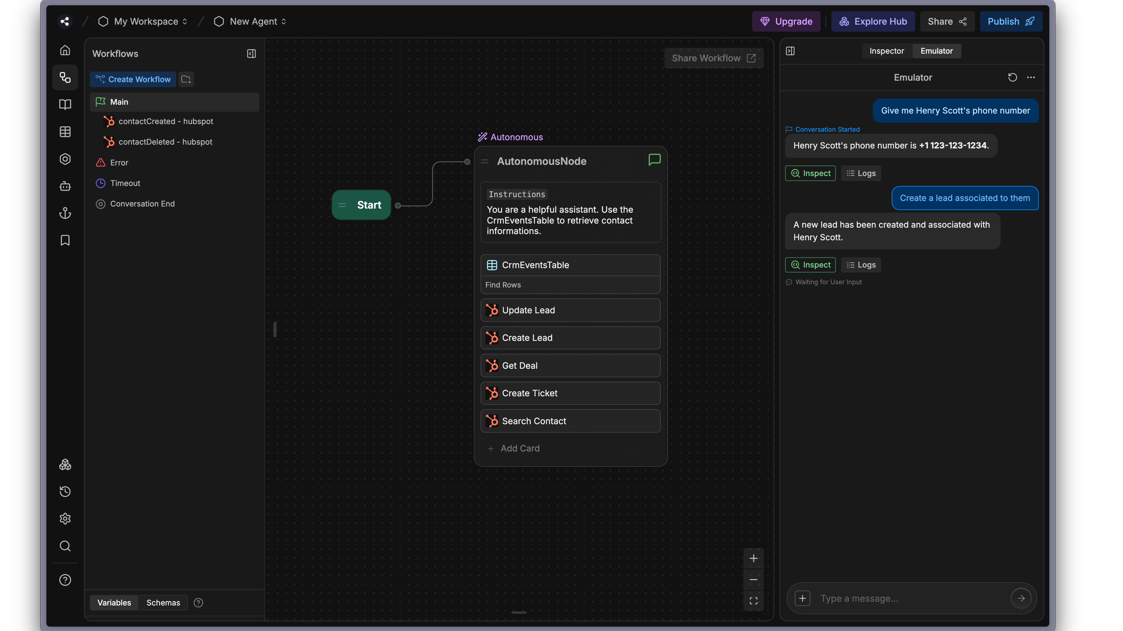 Read and write infos on CRM objects